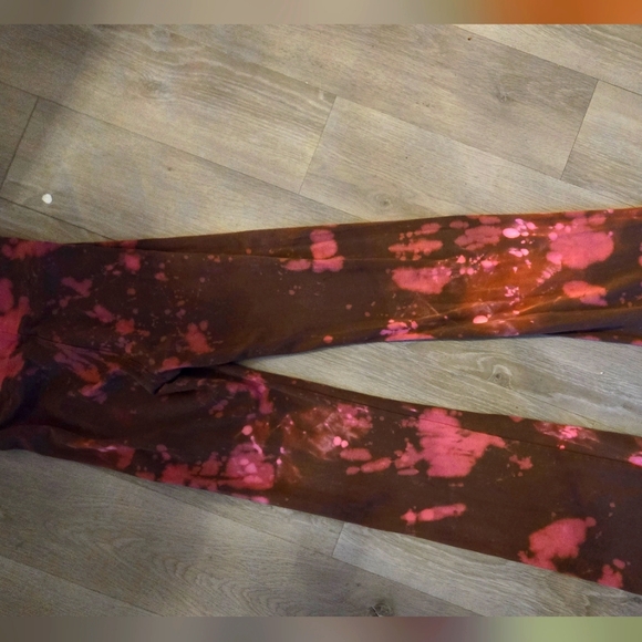 HARD Tail tie dye fold over pants - Picture 1 of 5